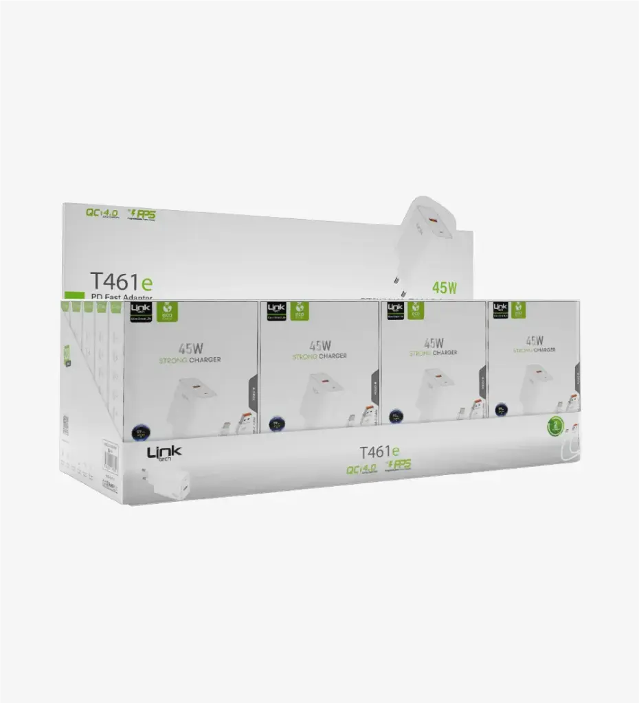 T461e Strong Çevre Dostu 45W Type-C Hızlı Şarj Aleti